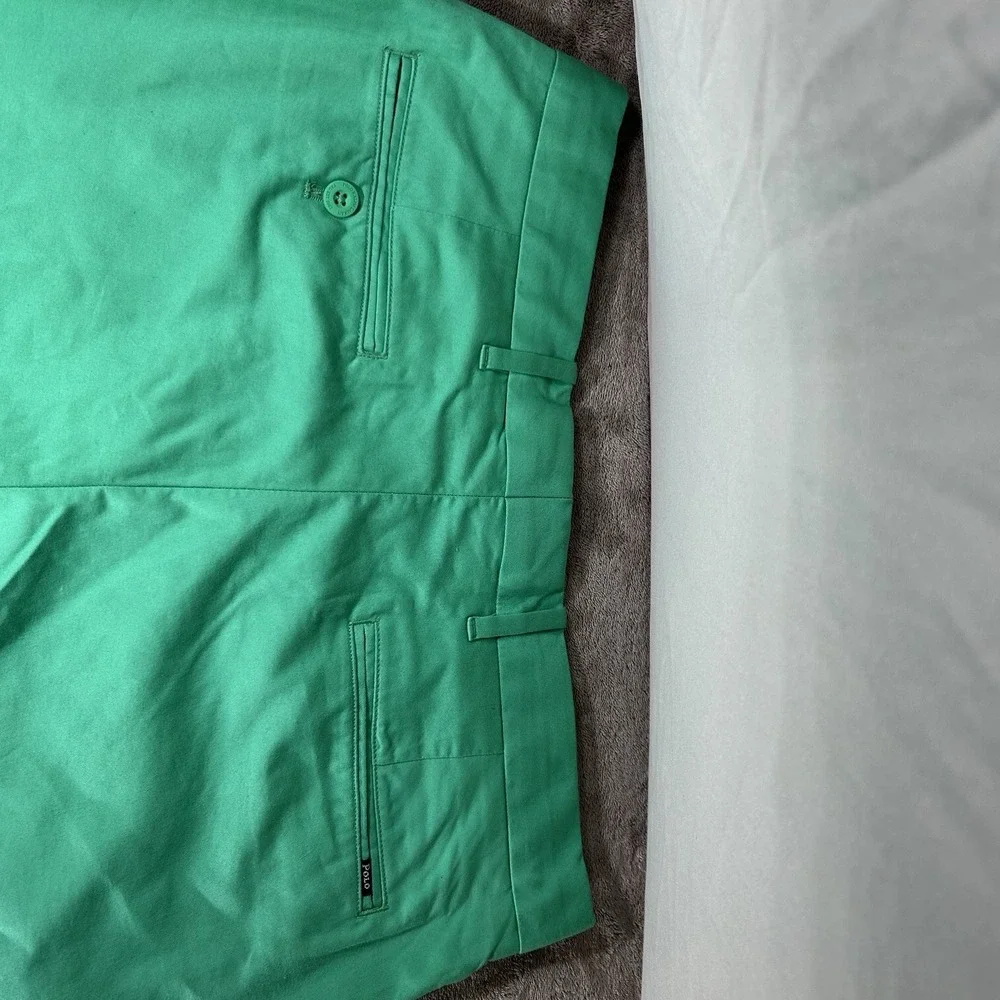 Polo Ralph Lauren Performance Golf Tailored Fit Shorts Men's Size 32 Green